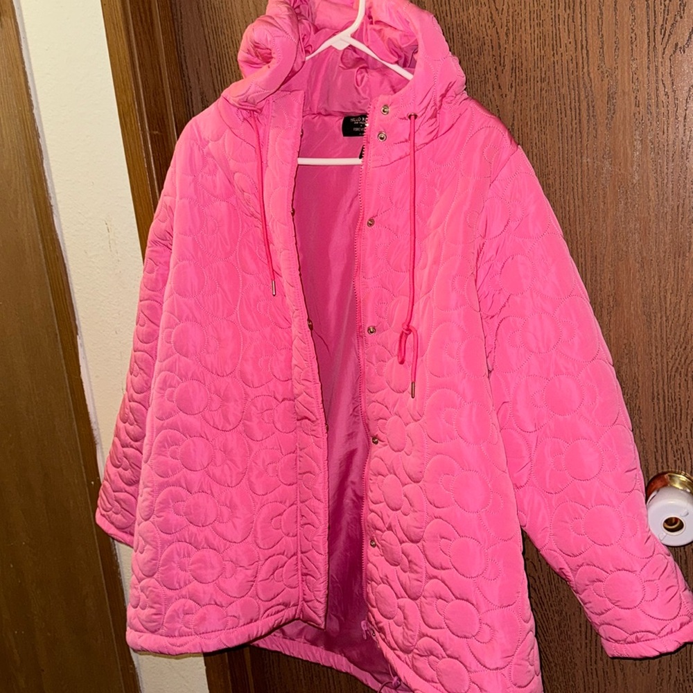 Forever 21 Hello Kitty Jacket . Like new worn once size large